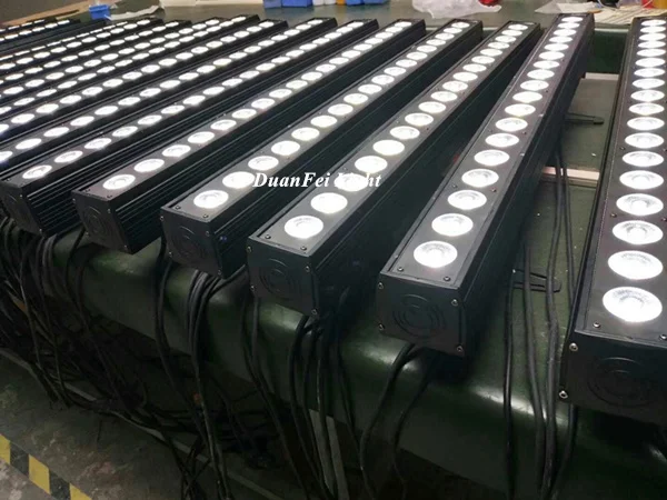 Светодиодная панель для дома 24 партии RGBWA УФ настенный светильник Dmx512 DJ