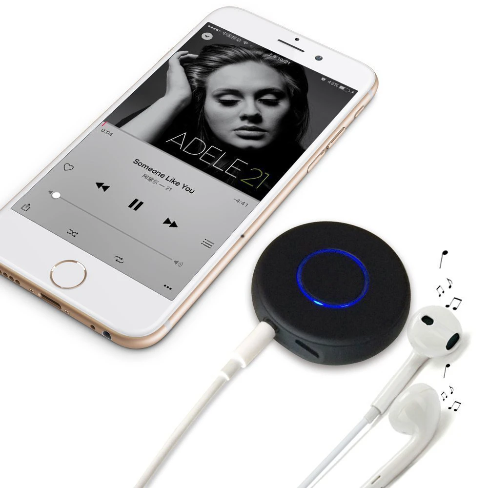Портативный музыкальный ресивер Bluetooth 4 1 CSR8635 беспроводной стерео гарнитура Aux 3 5