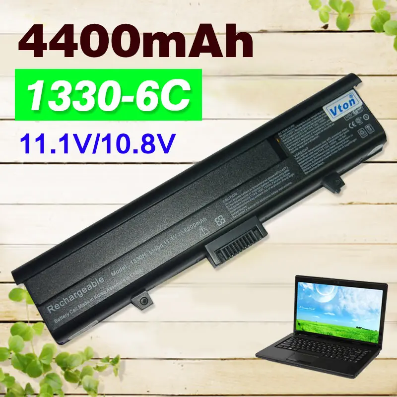 

4400mAh 11.1V Laptop Battery For Dell Inspiron 1318 XPS M1330 312-0566 312-0567 312-0739 312-0566 451-10473 TT485 WR050