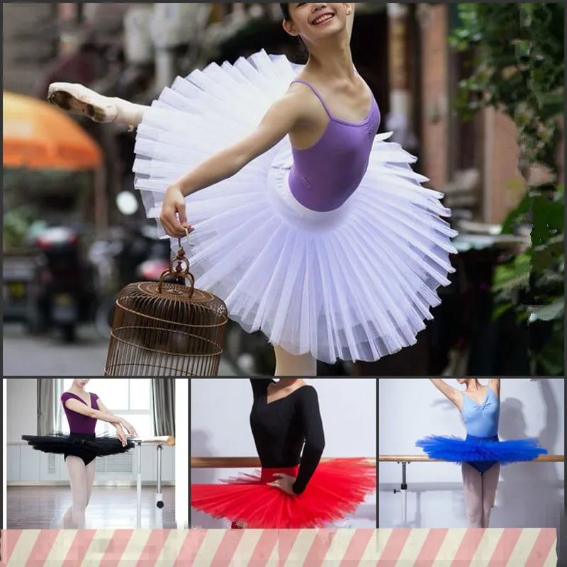 6-слойная балетная юбка-пачка для взрослых | Тематическая одежда и униформа