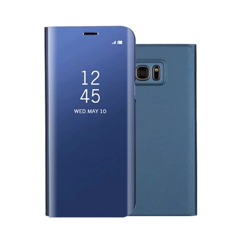 Чехол S7 для samsung Galaxy Edge чехол флип магнетизм подставка зеркальный смартфон