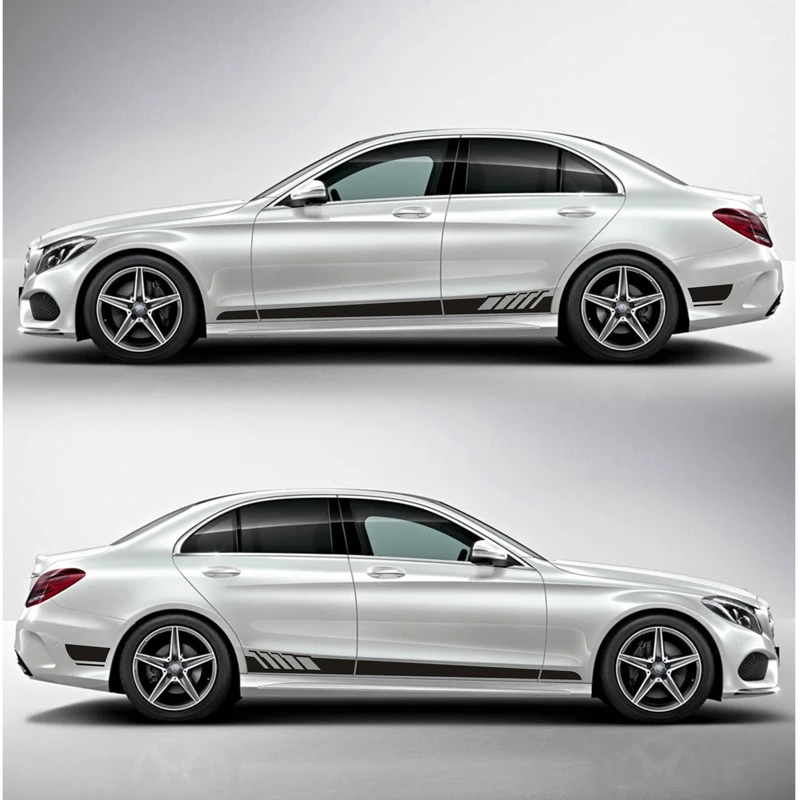 TAIYAO Тюнинг автомобилей спортивный автомобиль наклейки для Mercedes Benz C180 C200 C300 4matic