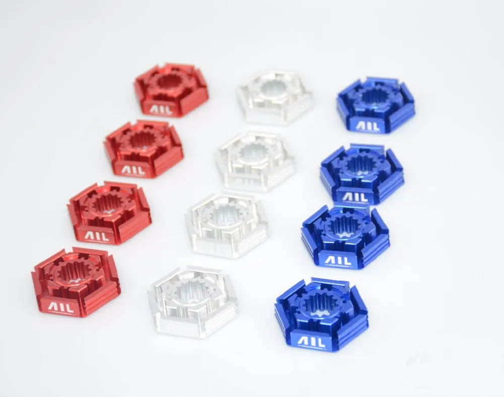 Колесная гайка из сплава CNC для 1/5 радиоуправляемого автомобиля Traxxax X MAXX XMAXX 4