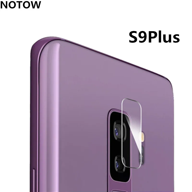 NOTOW 10 piece/lot 7H flexible Rear Transparent Back Camera Lens Tempered Glass Film Protector Case For Samsung Galaxy S9/s9plus images - 6
