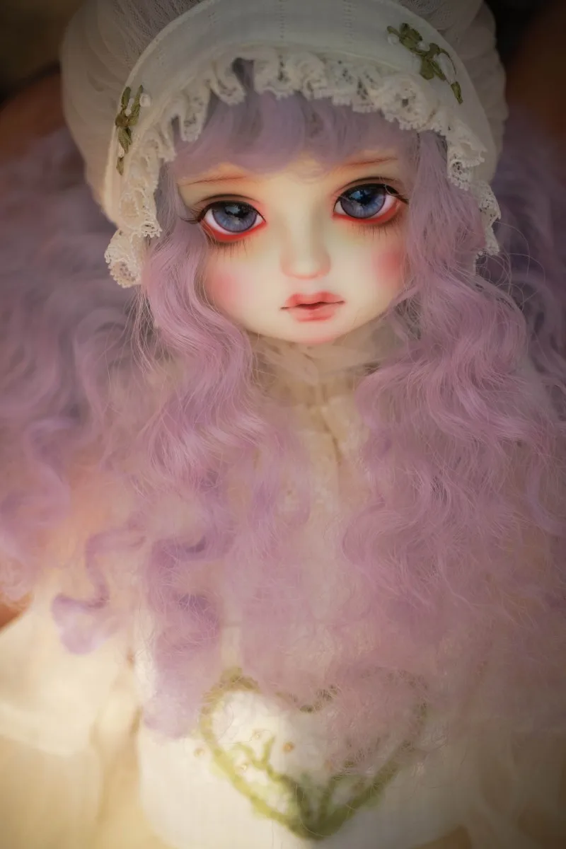 Кукла шарнирная меняющая цвет парики под разными огнями для 1/3 1/4 1/6 BJD DD SD MSD YOSD