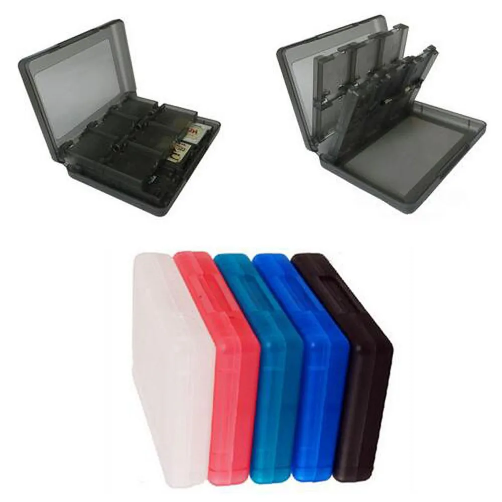 28 в 1 чехол для карты памяти для новых 3DS LL коробка для карточных игр картридж анти от пыли и царапин Защита для nintendo NDSI/NDSILL/2DS аксессуар