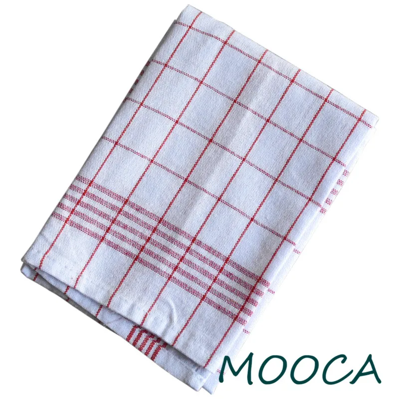 Синяя и красная клетчатая кухонная салфетка декоративная ткань хлопковое