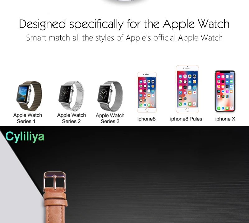 QI Беспроводное зарядное устройство 2 в 1 для iPhone X 8 Plus Apple Watch 7 5 Вт розничной