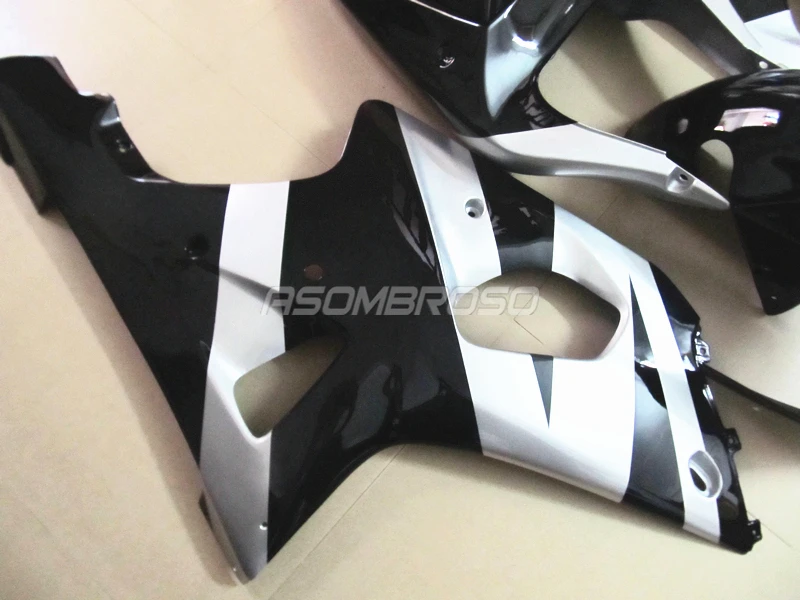 

Complete motorcycle Fairing set for 2000 2001 2002 Suzuki GSX R1000 00 01 02 GSXR 1000 K2 black silver Fairings bodywork parts
