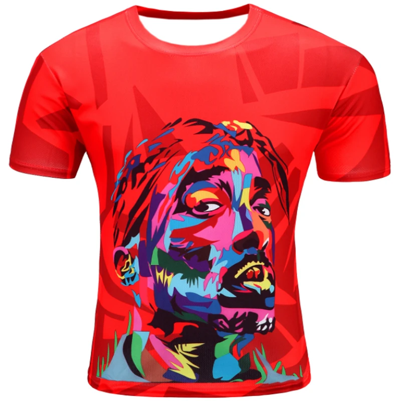 2019 летние новые мужские модные повседневные абстракционистские статуэтки как