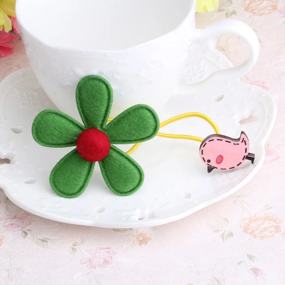 Резинки для волос C в новом стиле Детские аксессуары с цветами резинки героями