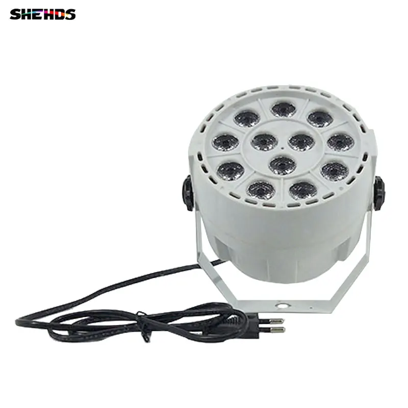 White Body 2 шт.) распродажа RGBW 12x3 Вт Светодиодный светильник DMX сценический светильник ing Led Par-прожектор RGB лампа для дома вечерние светильник s для развлечений - Цвет: White Body