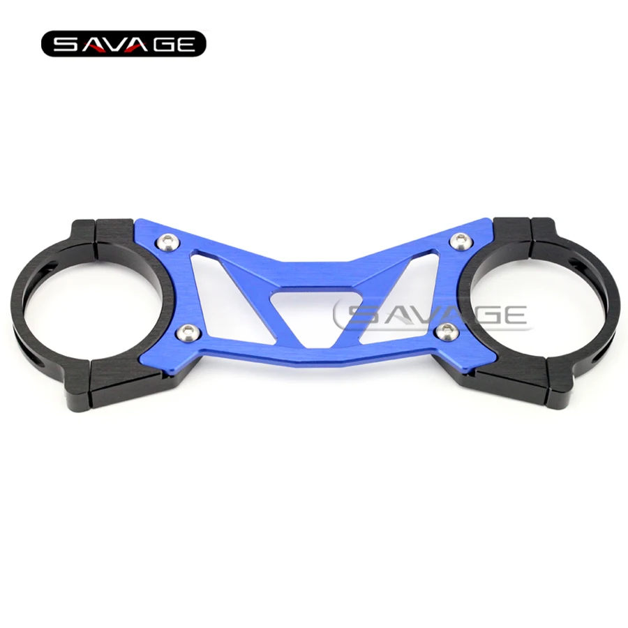 Для Bajaj Pulsar 200 NS/AS/RS 200NS 200RS 200AS Blue BALANCE SHOCK передняя вилка Скоба аксессуары для