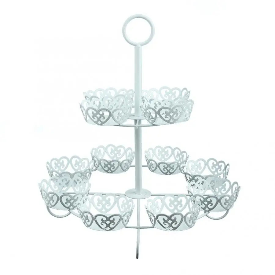 Mold Pastry Forms 2 Tier Iron Round Cake Stand Cupcake Holder Dessert Rack Party Tea Supplies Nozzles For | Дом и сад
