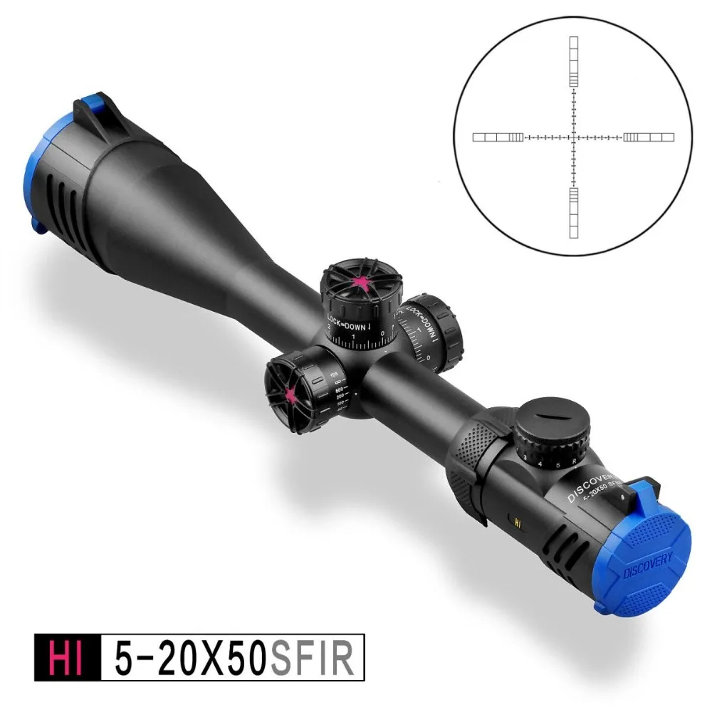 DISCOVERY HI 5 20 x 50SF оптический прицел прицельная сетка Half MIL DOT|hawke rifle scopes|best scoperifle scope |