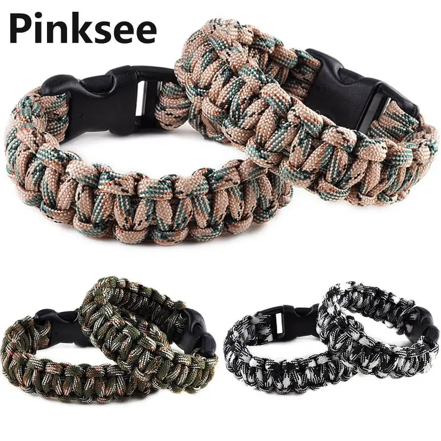 1 шт. розничная продажа Набор браслетов из кобры и Паракорда военный Аварийный