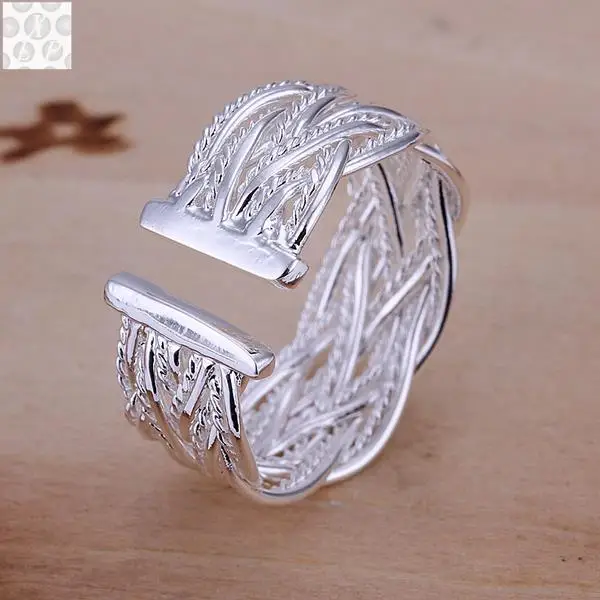 R023 посеребренные ювелирные изделия горячая Распродажа новый дизайн перстень для