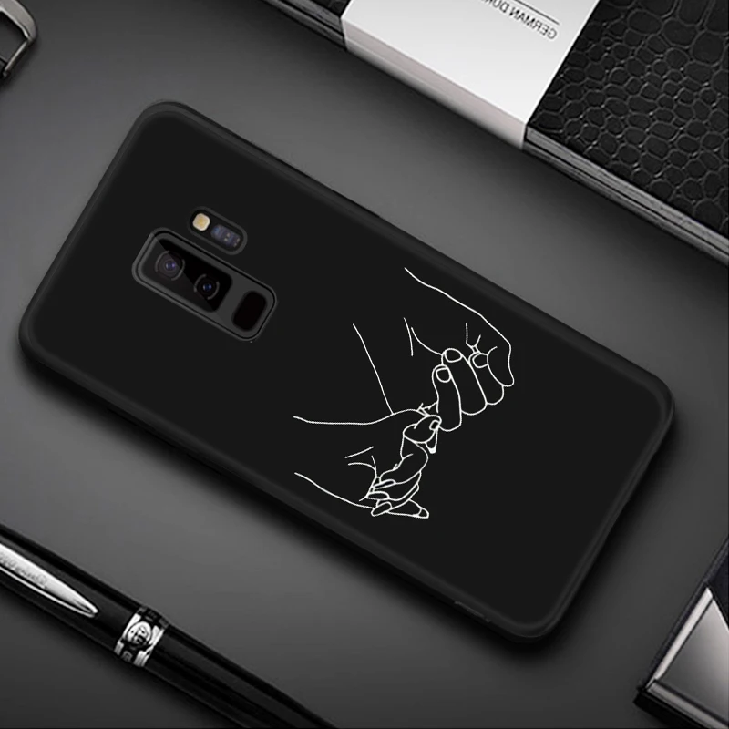 19 Ультра тонкий чехол для samsung Galaxy J3 J4 J6 плюс J7 J8 S8 S9 Plus Note 8 9 чехол черного цвета для samsung J3 J4 J6 плюс J7 J8 чехол - Цвет: 19