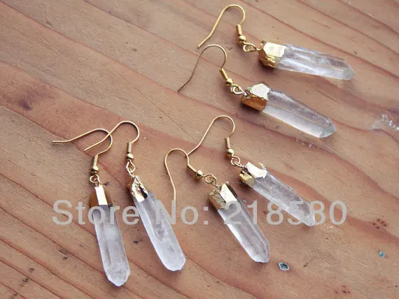 5 пар/лот серебряного или золотого богатого цвета ближнего света с украшением в