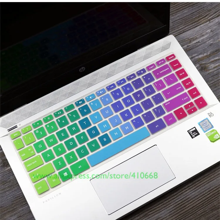 Силиконовый защитный чехол для клавиатуры ноутбука HP Pavilion x360 14 дюймов 14M BA011DX BA013DX