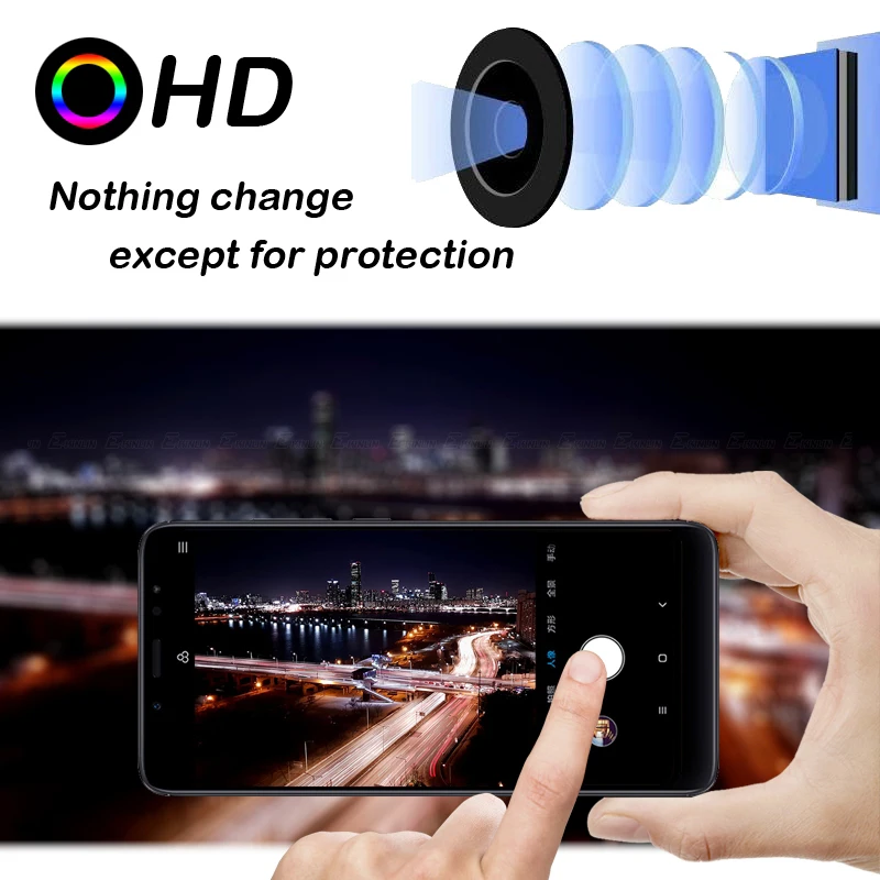 Back Camera Lens Protector Protective Film For XiaoMi Mi 9 8 A2 Lite 6 Max 3 Mix 2S Redmi Note 7 5 Pro PocoPhone F1 Glass | Мобильные