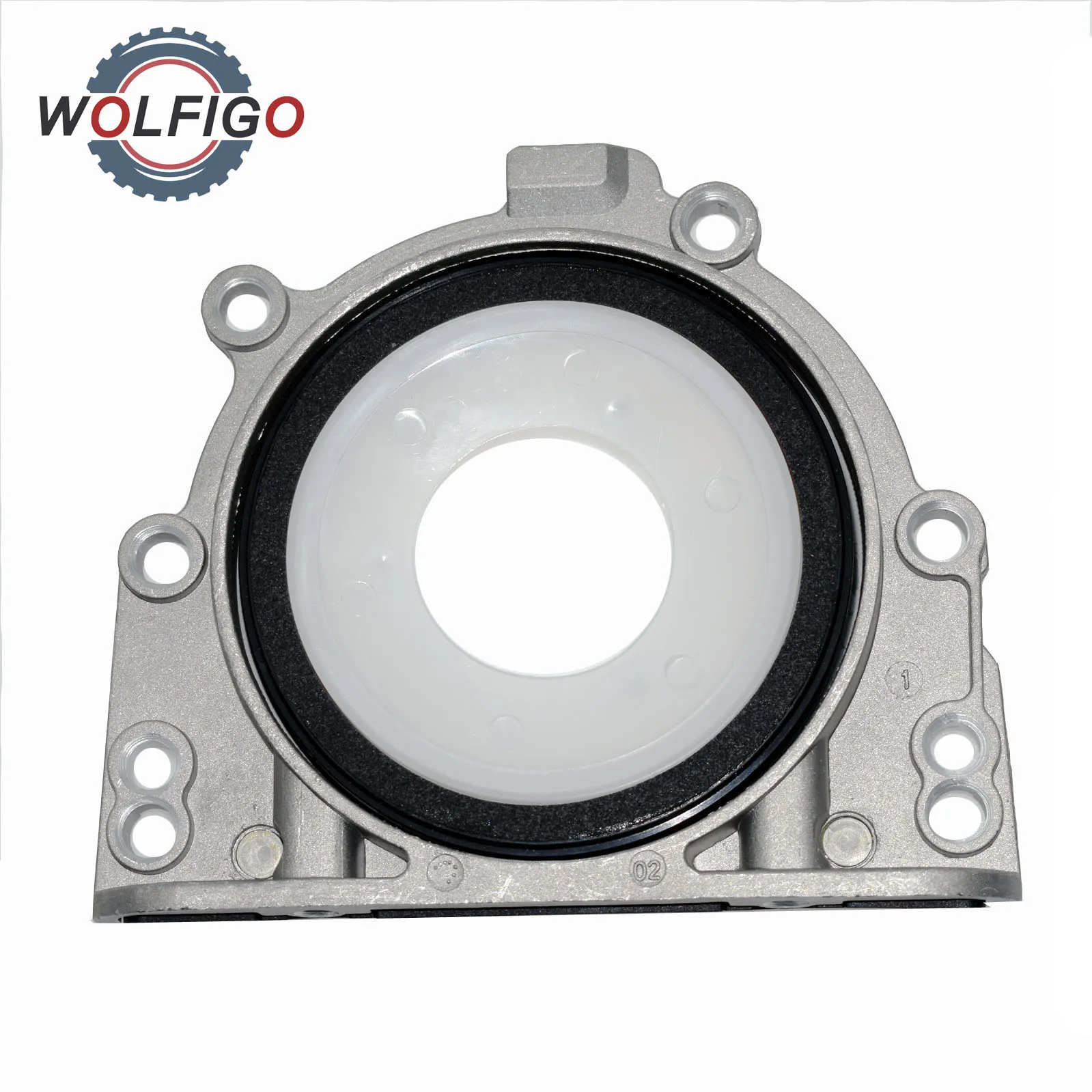 Уплотнение вала коленчатого с фланцем коробки передач WOLFIGO 06B103171B Подходит для AUDI