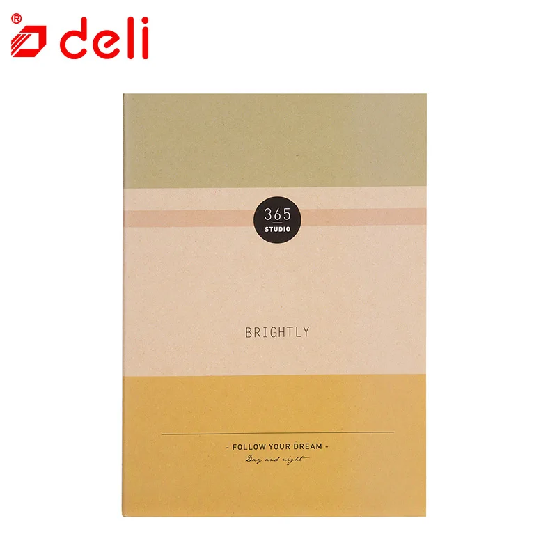 Deli 2 шт. 60 листов ежедневных заметок B5 бумажный журнал дневник для письма школы и