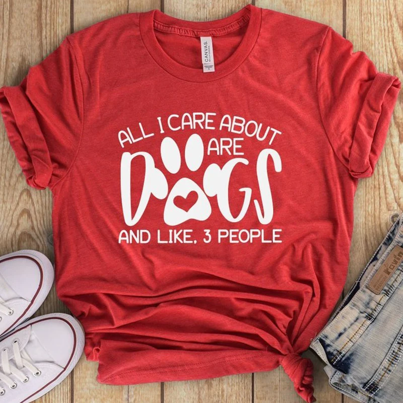 Все о чем я беспокоюсь футболка с собачками забавная изображением собачек и