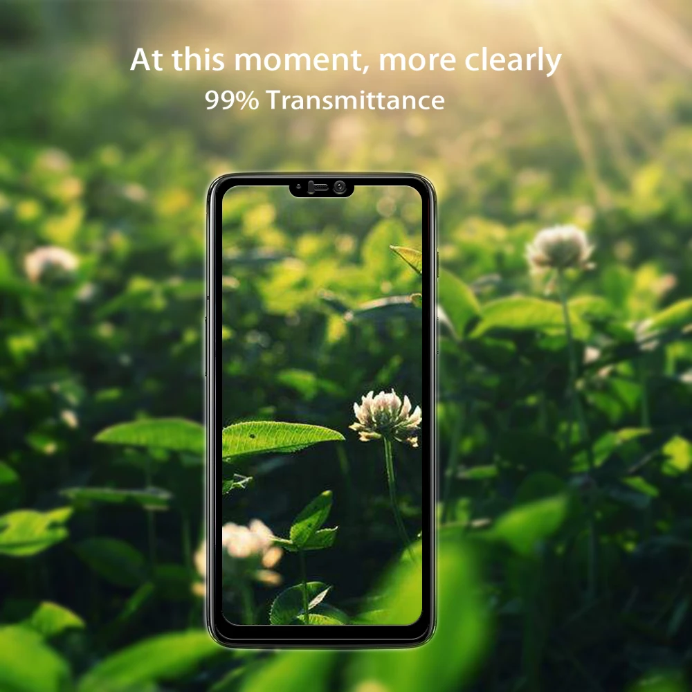 Для Oneplus 6 Экран протектор Закаленное Стекло фильм полное покрытие 3D 0 26 мм 9 H