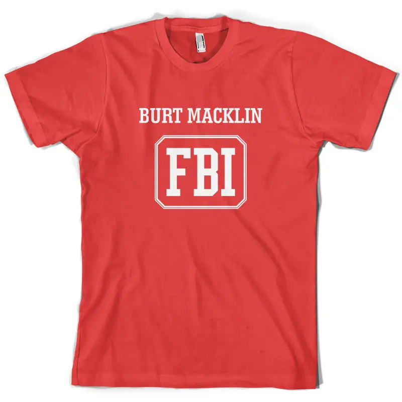 Burt Macklin FBI Мужская футболка 10 цветов Смешные сериалы Комедия|Мужские футболки| |