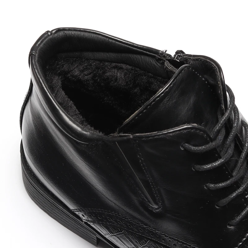 40-45 men winter shoes 2019 warm working safety comfortable boots #K8005-1 | Обувь