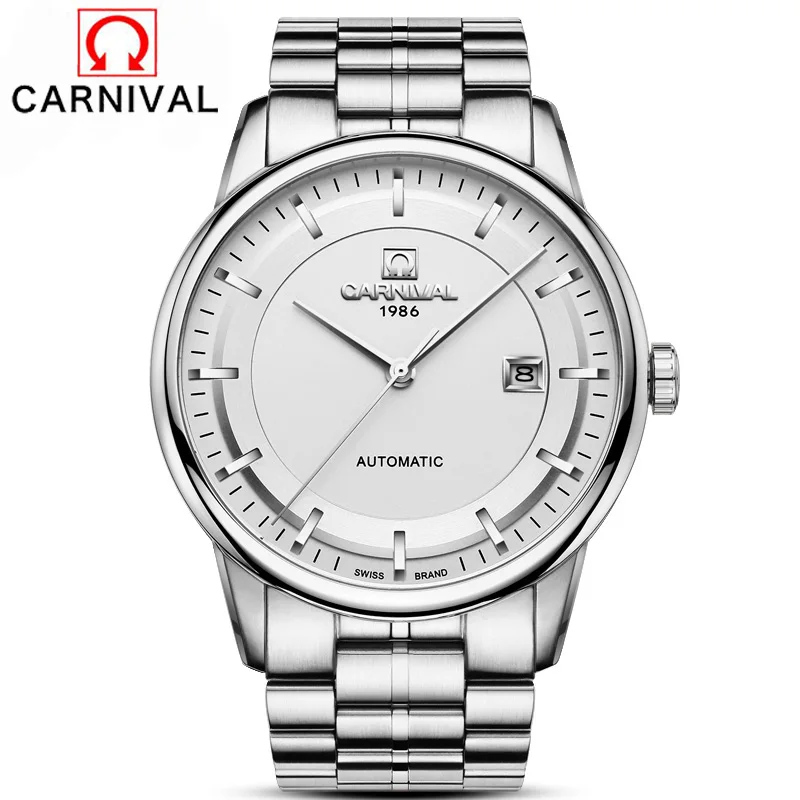 Автоматические часы мужские механические брендовые роскошные карнавальные с