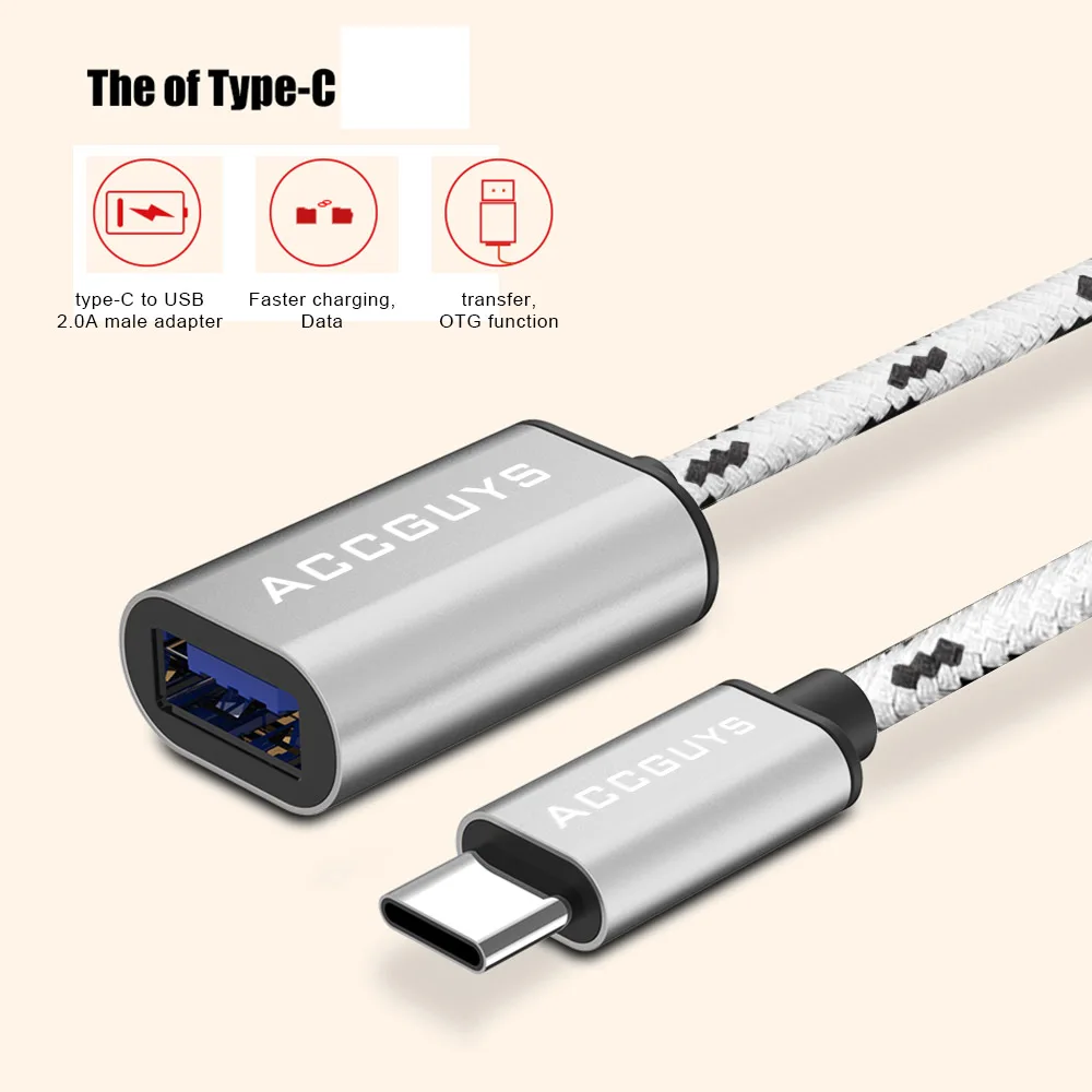 Кабель адаптер типа C OTG для Xiaomi 4S 5 5S Huawei Mate 9 P9 Plus USB 2 0 Micro кабель конвертер Xiaomi|micro usb