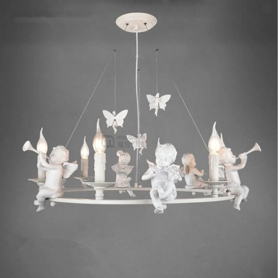 Модные E14 подвесные светильники светодиодные лампы смолы маленький