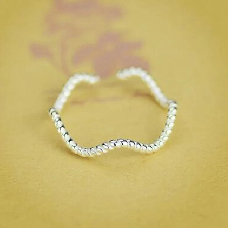 Лаконичные женские босоножки в форме кольца покрытые серебром с 5 видов стилей