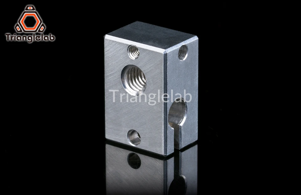 Trianglelab Highall-metal v6 hotend j-головка Hotend теплоотвод блок теплоотвод V6 насадка для E3D HOTEND для PT100