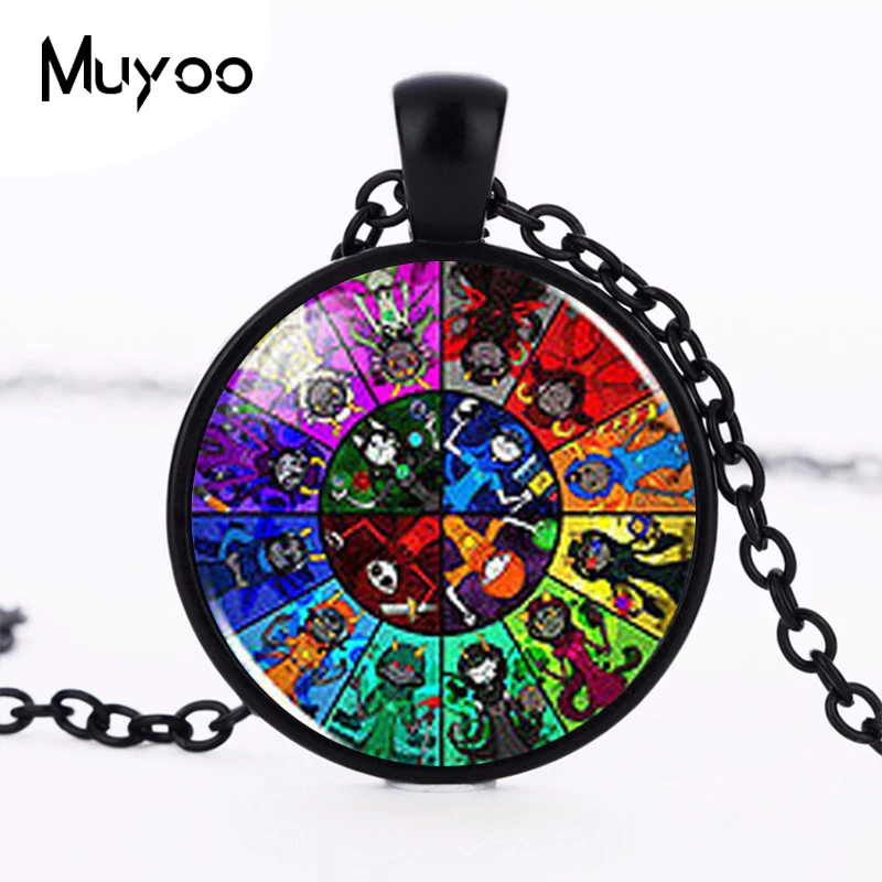 Стимпанк новый Homestuck God Wheel Game ожерелья с героями комиксов кулон Ювелирное