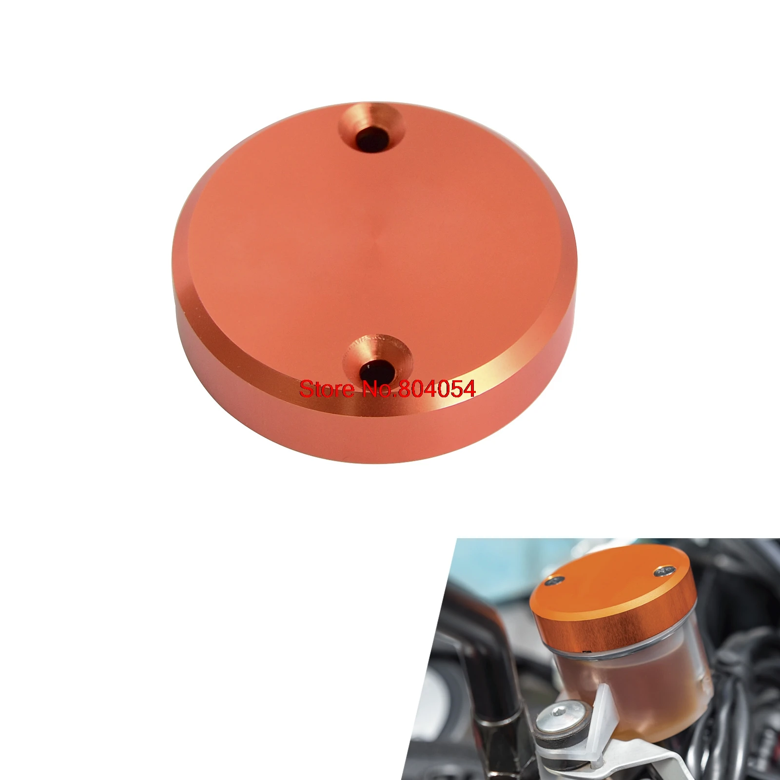 CNC Заготовка бачок тормозной жидкости для переднего колеса Крышка KTM 690 Duke 990 SM SMR SMT