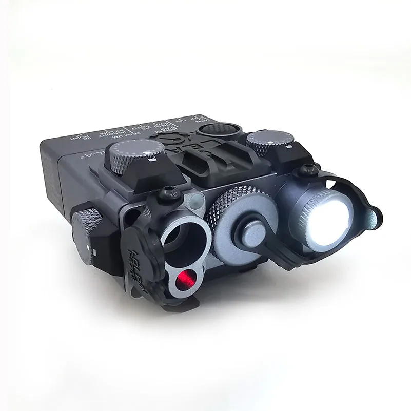 AN/PEQ-15A DBAL-A2 светодиодный Белый оружие светильник+ красный лазер линзы с радиоуправлением к тактический охотничье ружье страйкбол Батарея коробка
