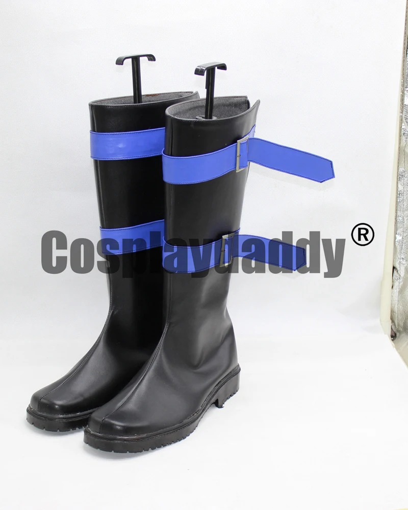 Ю Ги о! Сэто Кайба черный длинный Косплэй ботинки X002|seto kaiba cosplay|boots bootsboots long |