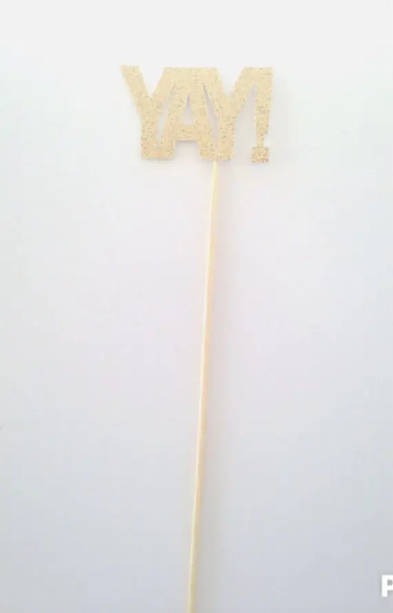 

Блестящие палочки для свадебного душа YAY!-пищевые шампуры для напитков, украшения для свадьбы, Дня Святого Валентина, дня рождения