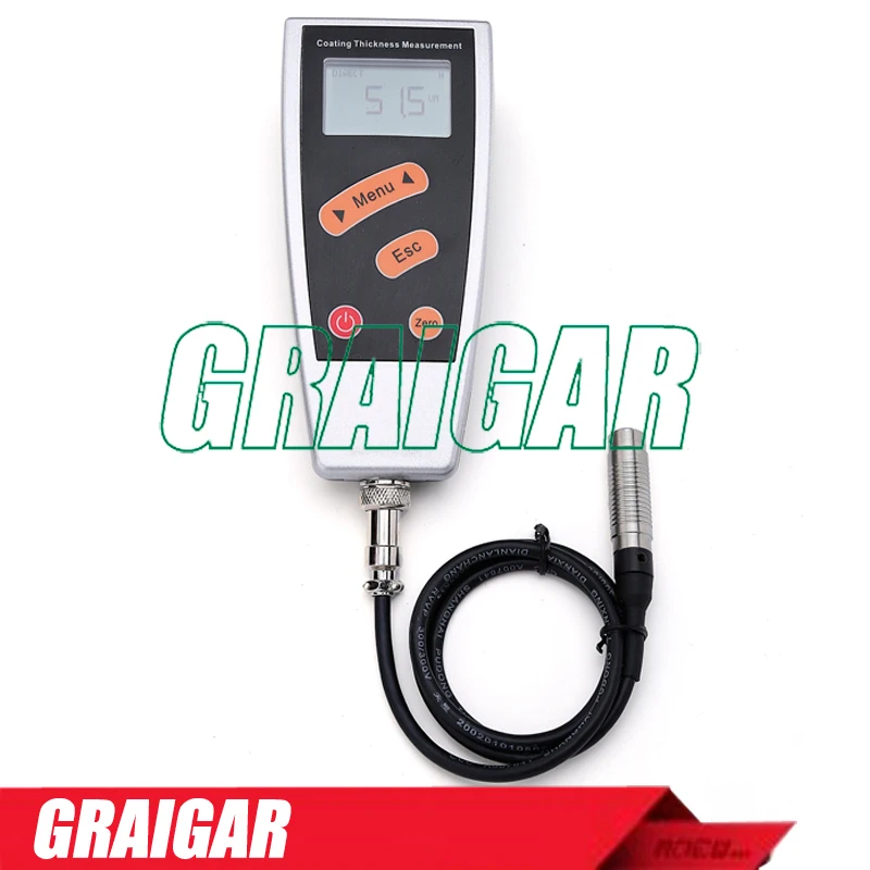 Цифровой дисплей Вихретоковый Толщиномер покрытий hc-220 | Инструменты
