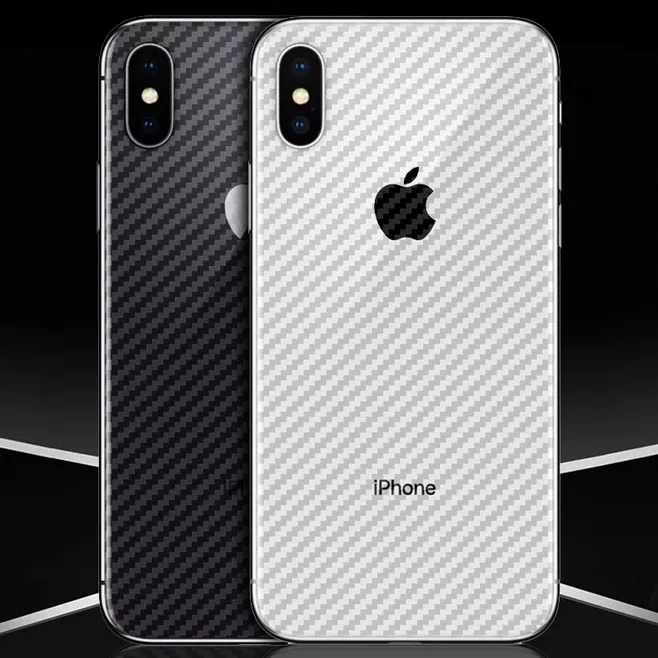3D Анти отпечатков пальцев HD углеродное волокно мягкая пленка для iPhone X XS XR MAX