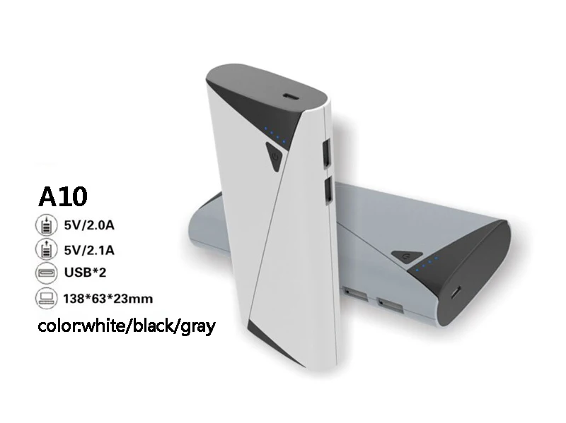 Power Bank 20000 mAh портативное зарядное устройство для мобильного телефона Внешняя