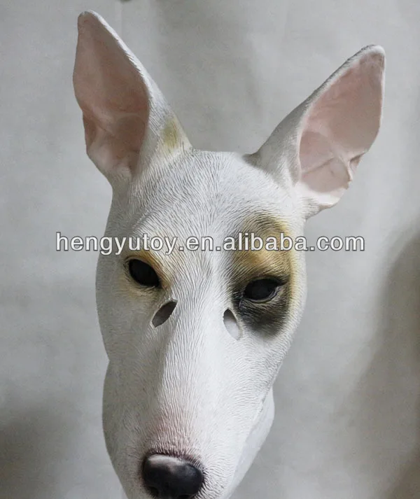 Eco-friendly Deluxe Quality Latex Accoutrements Bull Terrier Mask for 2014 party
Eco-friendly Deluxe Quality Latex Accoutrements Bull Terrier Mask for 2014 party