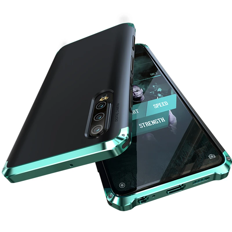 Luxury Phone Case For Huawei P30 Pro Hard Plastics Armor Shockproof Metal Frame Hybrid Cover Shell huawei p30 Coque Capa | Мобильные