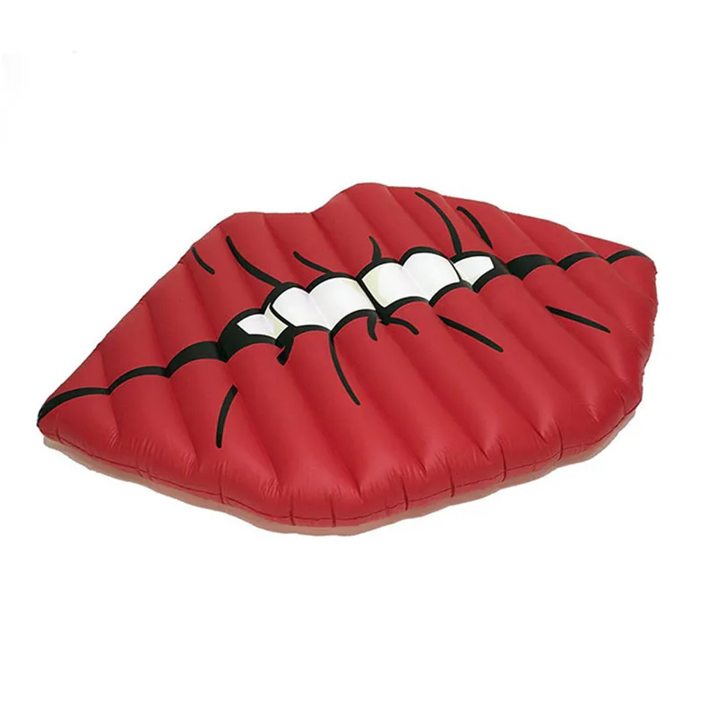 

200cm Giant Red Lips Pool Float Women Lie-on Swimming Ring Fun Pool Party Inflatable Toys Lounger Air Mattress boia de piscina