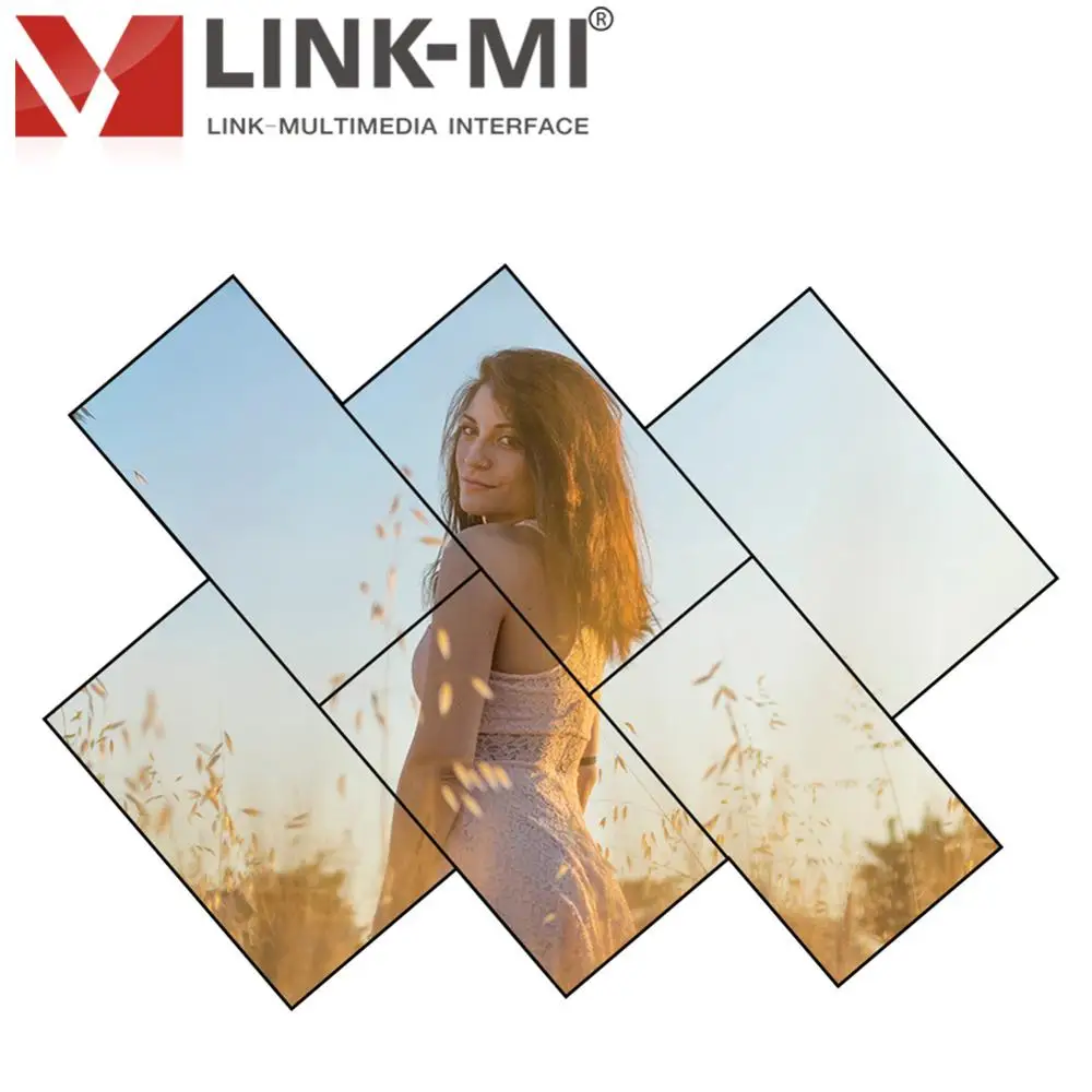 LINK MI LM TV 09S нерегулярные 9 портов HDMI USB VGA AV Wall Out видео настенный контроллер для