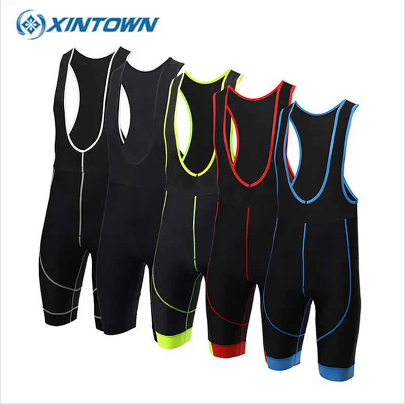 

XINTOWN 2020 Cycling Bib Shorts MTB 3D Pads Short Outdoor Pro Team Men Riding Bib Shorts Bike Bicycle Clothing Ropa Ciclismo