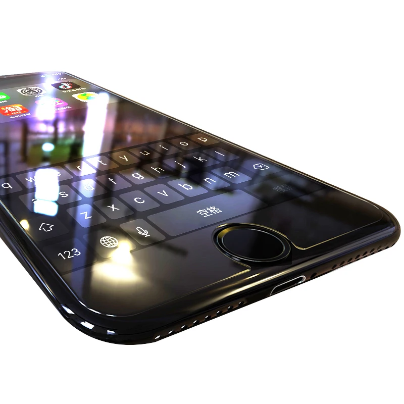 10 шт закаленное стекло для iPhone 6 6S Защита экрана 5 5S SE 7 8 Plus X Закаленное пленка
